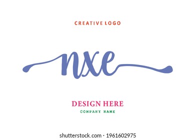 NXE lettering logo is simple, easy to understand and authoritative