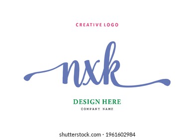 NXK lettering logo is simple, easy to understand and authoritative