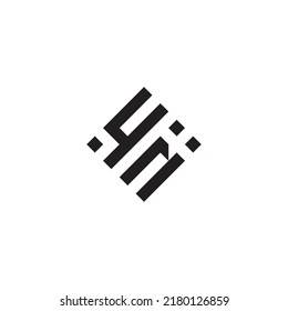 NY abstract geometric concept logo in high quality professional design that will be best for street style