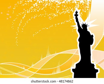  NY background