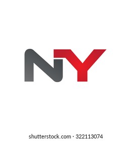 NY company linked letter logo