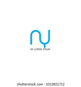 NY design for logo icon apps