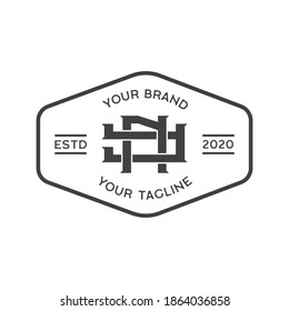 ny logotype vector design concept