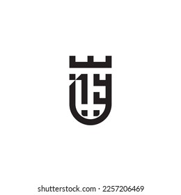 NY shield concept retro logo in high quality professional design that will print well across any print media