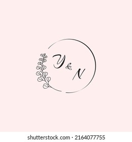NY wedding logo letters in high quality professional design that will print well across any print media