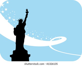 NY winter background