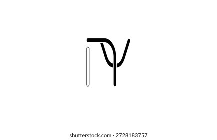 NY, YN ABSTRACT LETTER LOGO MONOGRAM