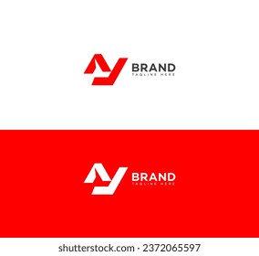 NY, YN letter branding logo