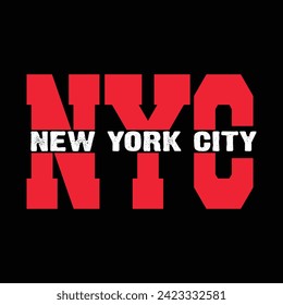 Nyc America New York City Typography Quotes Motivational New Design Vector For T Shirt,Backround,Poster,Banner Print Illustration. svg