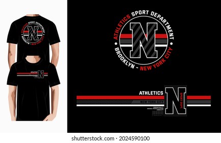 
NYC, athletic dept, modern typography slogan.Vector illustration for print tee shirt, typography, poster and more.
