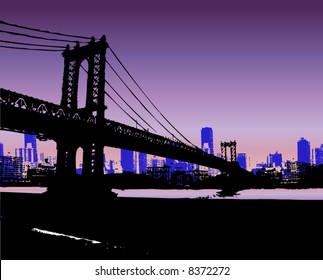 NYC and Bridge