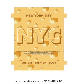nyc cheese texture simple vintage