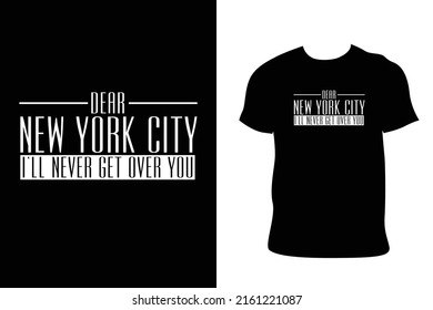 NYC Lover T shirt design