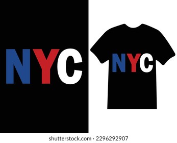 NYC new t shirt design vector