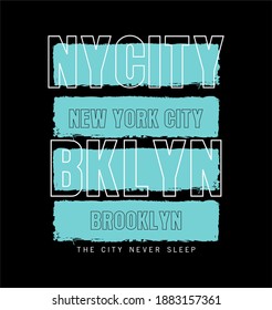 NYC New york City design typography, Grunge background vector design text illustration, sign, t shirt graphics, print.