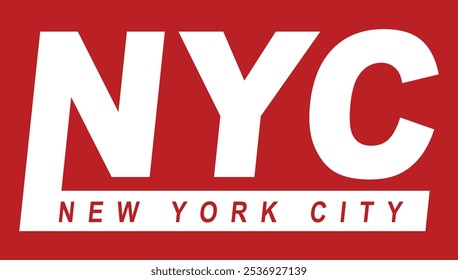 nyc nova york cidade slogan vetor texto impressão design logotipo ilustrador