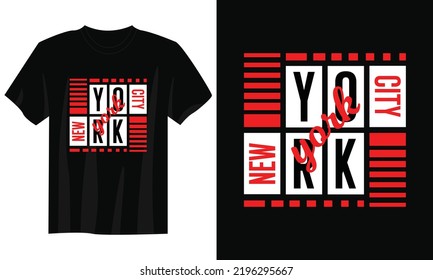 NYC new york city typography t shirt design, motivational typography t shirt design, inspirational quotes t-shirt design, streetwear t shirt design