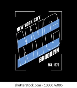 NYC new york design typography,  Grunge background vector design text illustration, sign, t shirt graphics, print.