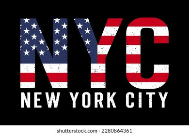 NYC, New York logo Vector logotype icon.