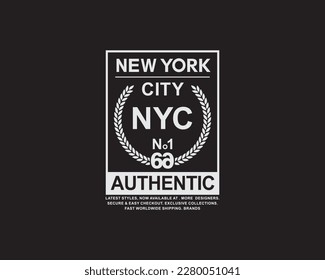 NYC Ready to Conquer, stripes vector design