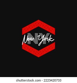 nyc stylish t-shirt and apparel trendy design .
