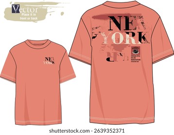NYC T, Urban typography hipster street art, Tees, urban graffity design, graphic tees art, NYC slogan print, Grunge quote typography. typography street art, t shirt graphics print Tee design.eps8