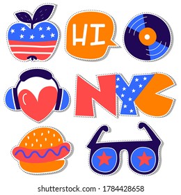 nyc vector  labels and symbols