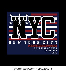 nyc,new york city,tee graphic t shirt for print vector illustration design