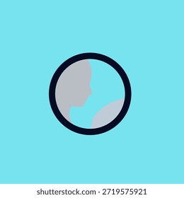 Símbolo del círculo de armonía de Nyepi en estilo plano para el concepto del Día del Silencio balinés. Ideal para temas de autorreflexión, educación cultural, diseño de mindfulness y visuales editoriales.