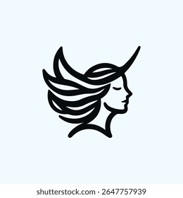 Logotipo Nymph pronto para venda.
