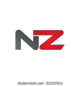 Nz Company Linked Letter Logo Stock Vector (Royalty Free) 322107611 ...