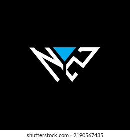 NZ letter logo creative design with vector graphic, NZ simple and modern logo.