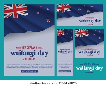 NZ Waitangi Day NZ Flag