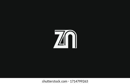 NZ or ZN letter logo. Unique attractive creative modern initial NZ ZN N Z initial based letter icon logo