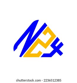 NZX letter logo creative design with vector graphic, NZX simple and modern logo.