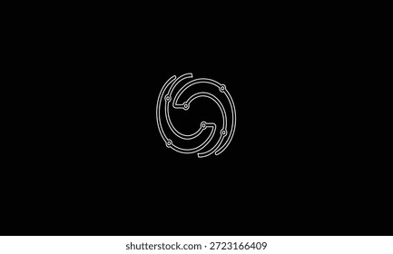 O LETRA ABSTRATA LOGOTIPO MONOGRAMA