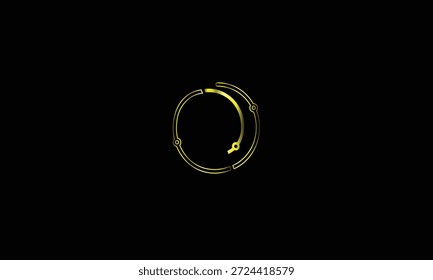 O LETRA ABSTRATA LOGOTIPO MONOGRAMA