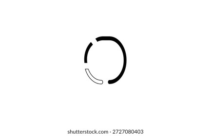 O LETRA ABSTRATA LOGOTIPO MONOGRAMA