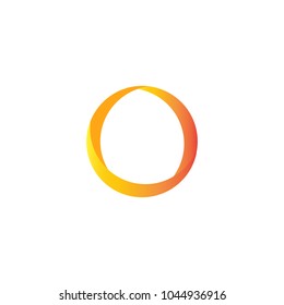 O abstract logo. Vector illustration