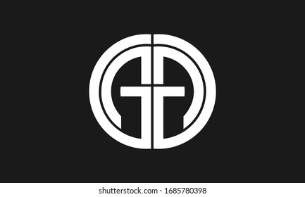 O , AG , GA , OAG letter logo design with creative modern typography. Abstract monogram logo.