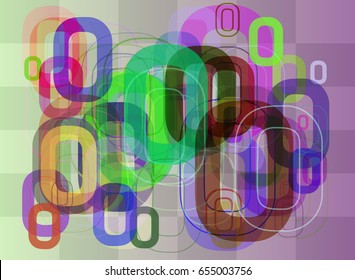 O Alphabet art template