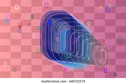 O Alphabet design vector