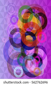 O Alphabet idea texture