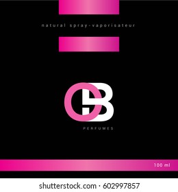 O & B Letter logo design vector element