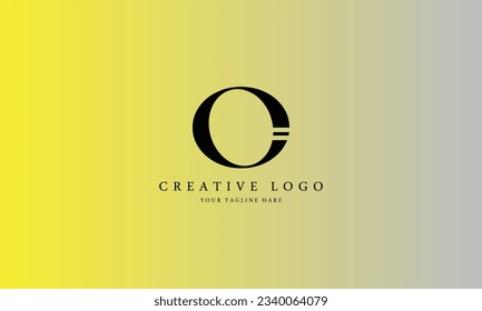 O brand minimal professional creative black logo design for all kinds of business with gradient background template.