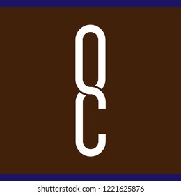 o C Letter initial Logo vector element. Eight Logo Template