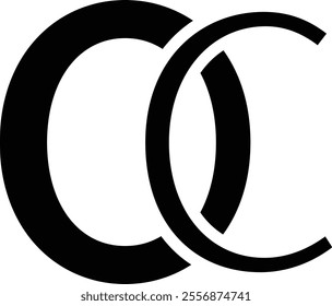 o and c logo design