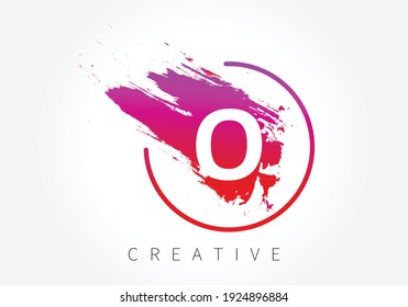 O Creating an Artistic Brush Article Logo.