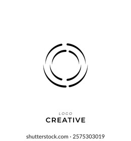 O Creative Latter Logo Design. By Custom Branding Logo. Creative Logo Design. Logo Template. Vector illustration. Modern Design. Monogram Design