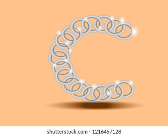 O cross O become C 
can be a logo and icon